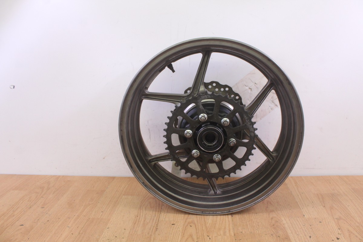2006 KAWASAKI ZX636 Rear Wheel w/ SPKT Carrier Hub Cush Drive and