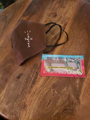 Travis Scott X Cactus Jack Safe Touch Face Mask Bundle 2 Items Brand New