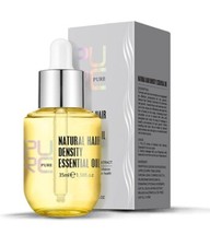 Qty 8 - PURC Natural Hair Density Essential Oil for Growth 1.18 oz, EXP 8/31/26