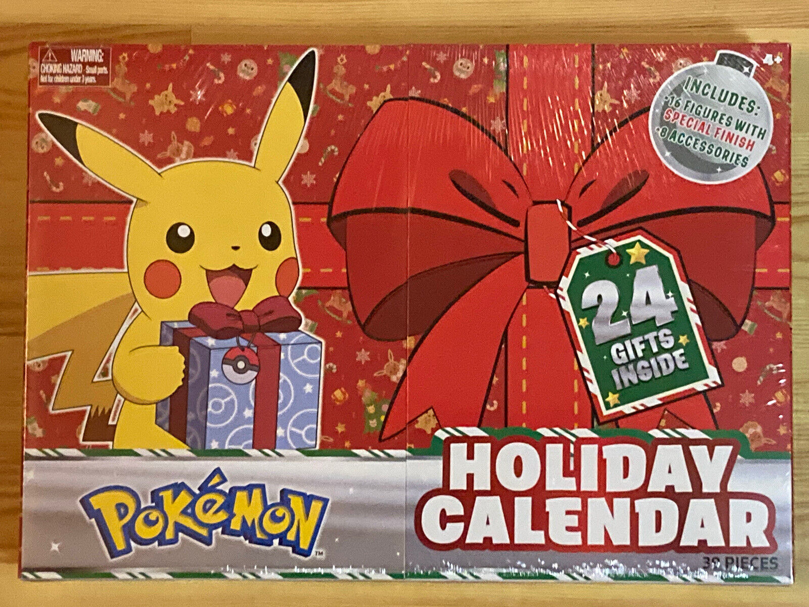 Pokemon Deluxe Holiday Advent calender 2021 NEW! 46 Pieces Altog