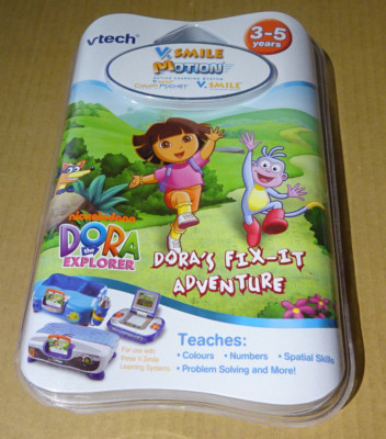 VTech VSmile Motion - Dora the Explorer - Lernspiel Brandneu
