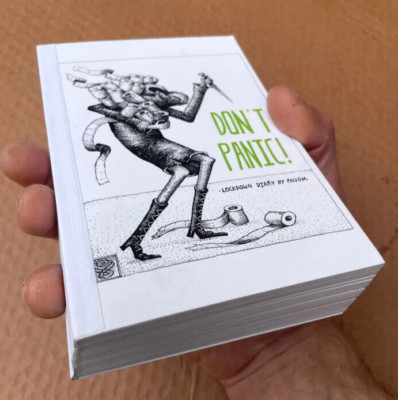   Phlegm Don't Panic! Book - NEW - LIMITED EDITION - *IN HAND*