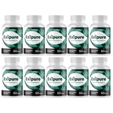 Exipure Supports Healthy Weight Loss Dietary Supplement 60 Capsules - 10 Bottles