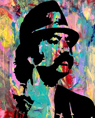 Cheech Original acrylic paintings on canvas hand painted Cheech Martin