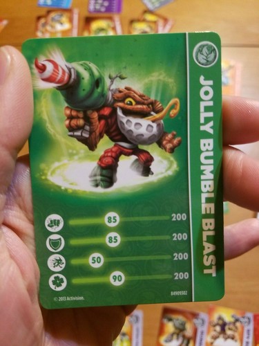 Skylanders Trap Team Giants Spyro's Adventure Swap Force Trading Cards Stats - Picture 209 of 256