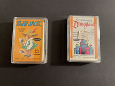 Vintage Disneyland Cards  Slap Jack 2 Playing deck by Whitman