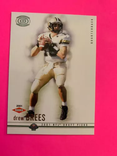 2001 PACIFIC DYNAGON DREW BREES ROOKIE CARD CLEAN ~ #102