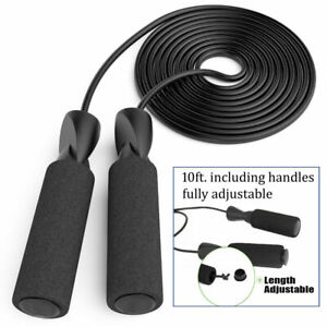 9ft Aerobic Exercise Boxing Skipping Jump Rope Adjustable Bearing Speed Fitness