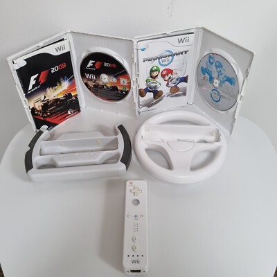 Mario Kart Wii F1 2009 Wii Remote F1 Steering Wheel Mario