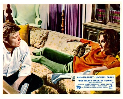 Bus Riley's Back in Town Original Lobby Card Michael Parks Lisabeth