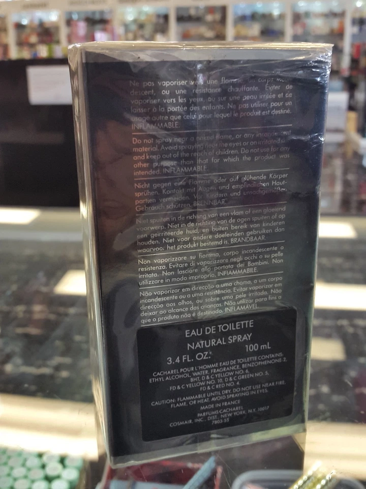 CACHAREL VAPORIZADOR EAU DE TOILETTE SPRAY 100 ML (CLÁSICO) Foto 3 de 4