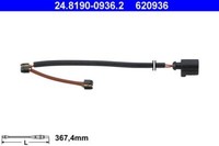 2X Ate 24.8190-0936.2 Warnkontakt, Bremsbelagverschleiß FüR Porsche Vw