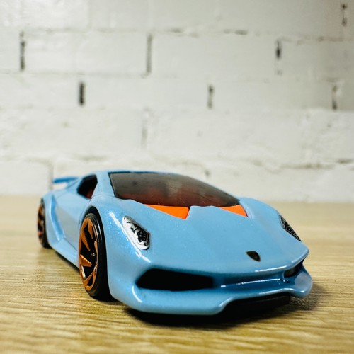 Lamborghini Sesto Elemento Light Blue Orange 2020 HW Exotics 10/10 - Picture 11 of 15