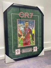 Cristiano Ronaldo Portugal Signed Verified Autograph World Cup Big Photo 11x17