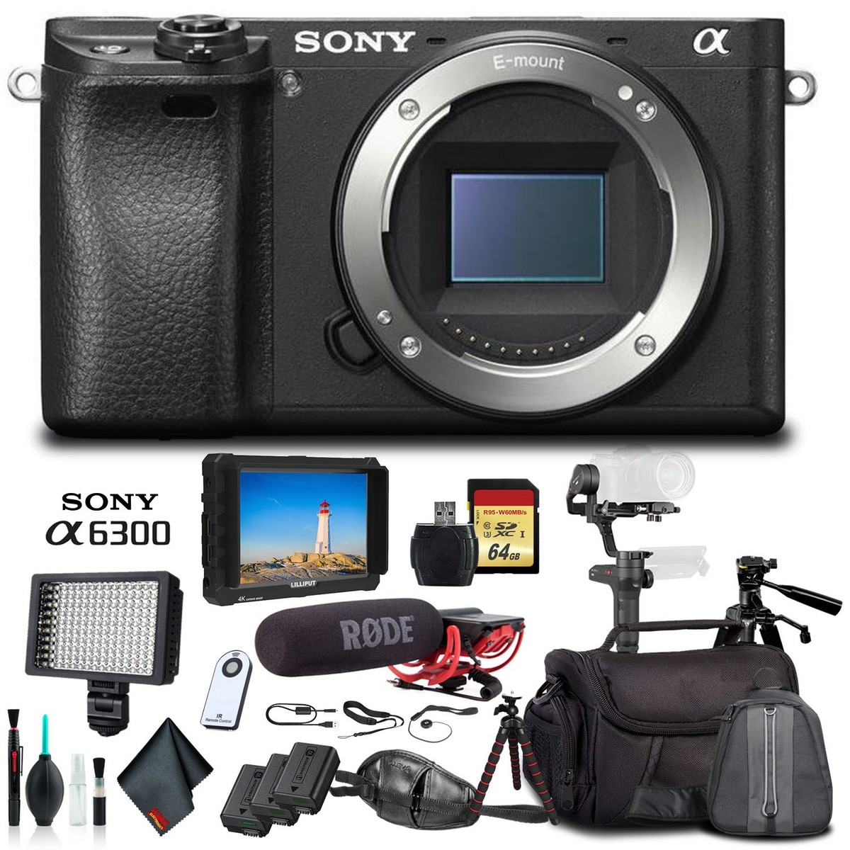 SONYカメラバッグ付✨【SONY α6300 ボディILCE-6300】✨ SONYカメラバッグ付✨【SONY α6300 ボディILCE-6300】✨