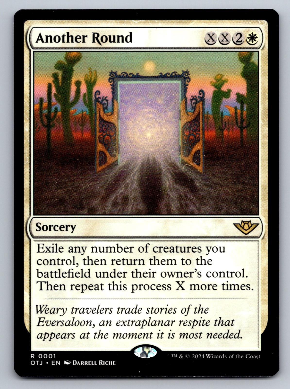 Another Round 1 Rare Outlaws of Thunder Junction MTG Near Mint