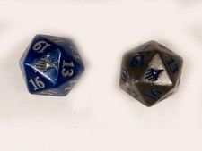 Spindown Würfel Set Duel Decks Anthology (1x blau und 1x grau)