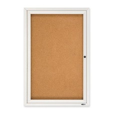 Quartet QRT2363 Bulletin Board 24x36 Tan Cork Frame