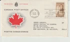 CANADA, 1969 Isaak Brock  FDC / 2381