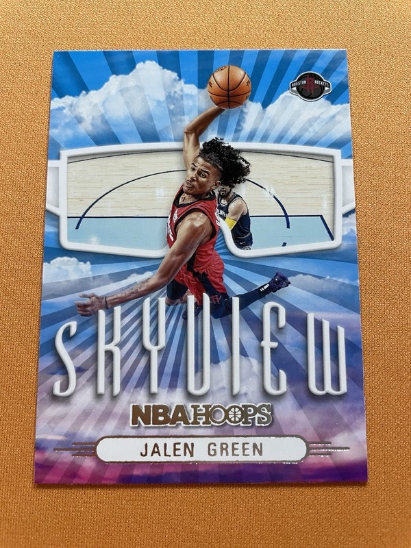 2022-23 Panini NBA Hoops Jalen Green Skyview #15