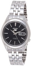 SEIKO 5  Men s Watch  SEIKO SNKL23K1  Automatic winding skeleton back