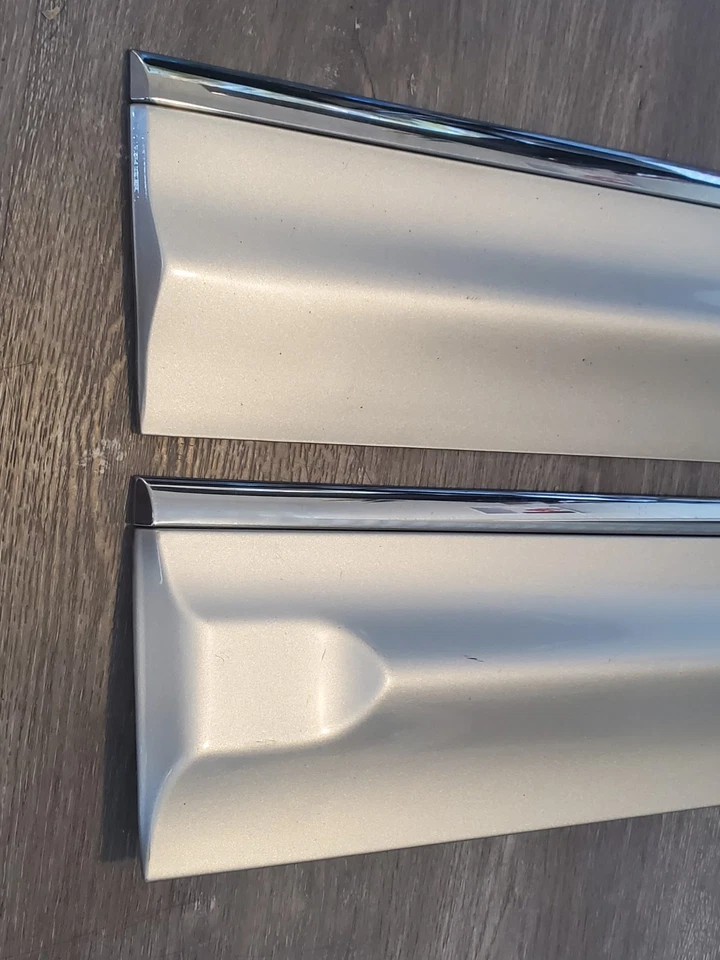 1998-2004 Buick Park Avenue 12u Galaxy Silver 3pc Driver Side LH Trim Molding Foto 2 de 4