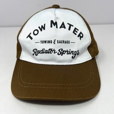 Tow Mater Radiator Springs Youth Baseball Cap Snapback Hat Cars Disney Pixar EUC
