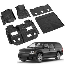 Floor Mats For Chevy Suburban 2015 2016 2017 2018 2019 2020 7 Seats Cargo Mat