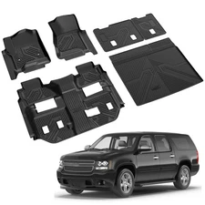 Floor Mats for Chevy Suburban 2015 2016 2017 2018 2019 2020  7 Seats Cargo Mat
