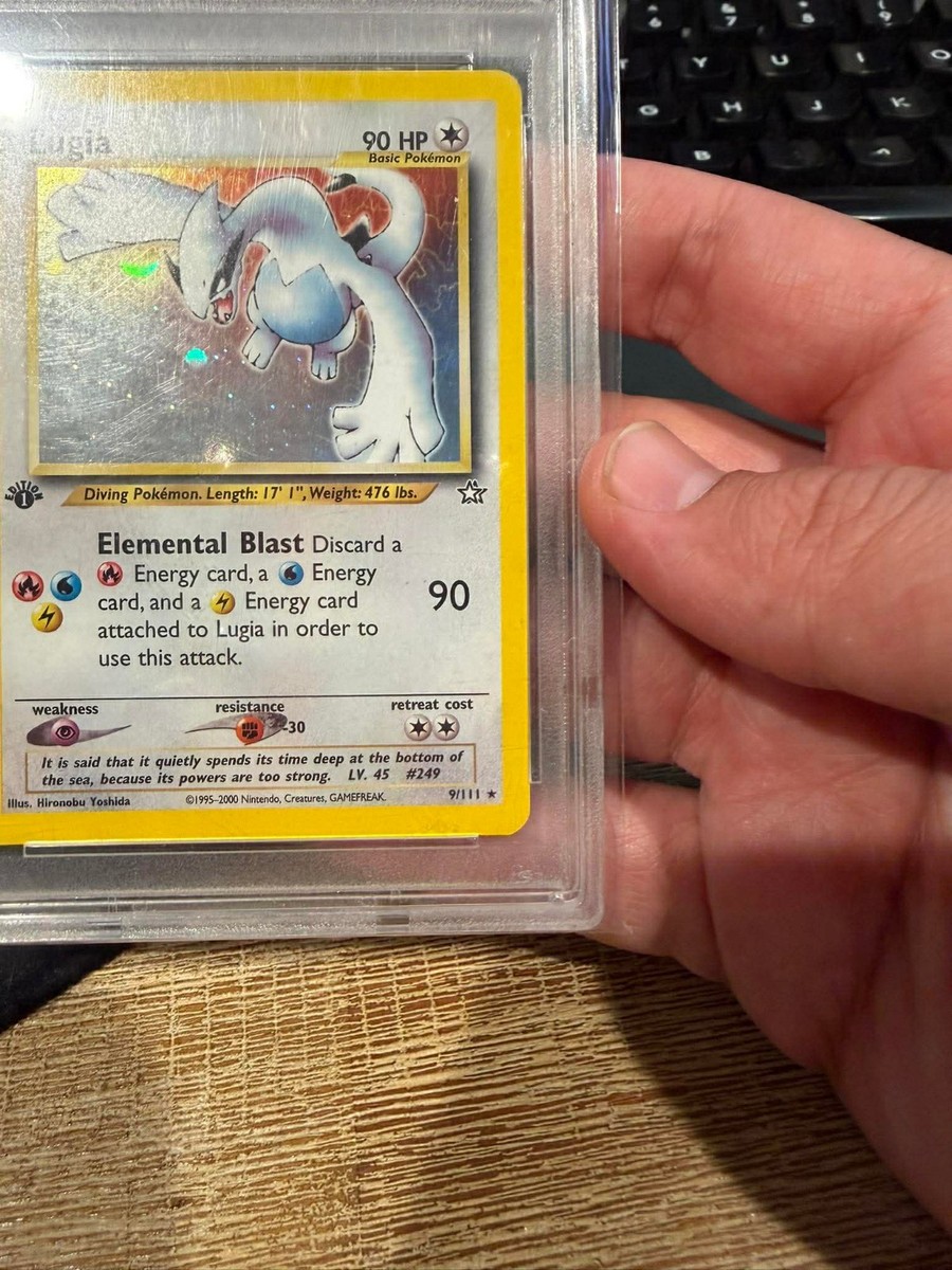 2000 Pokemon Neo Genesis #9 Lugia Holo 1st Edition PSA 9 MINT | eBay
