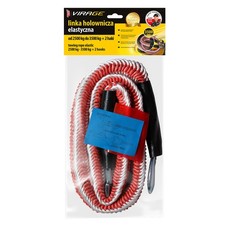 VIRAGE Elastisches Abschleppseil 2500–3500 kg mit Sicherheitshaken 5 m