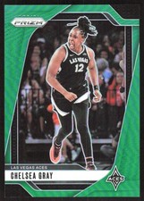 2848G 2024 Panini Prizm WNBA #84 Chelsea Gray Green Prizms