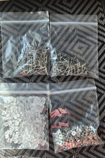 450PCS Stainless Steel Earring Posts Flat Pad Studs Backs DIY Jewelry Kit USANew