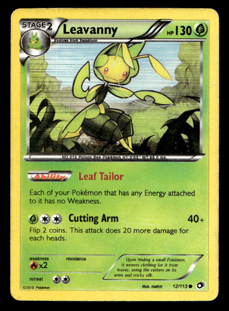 Legendary Treasures Leavanny #12/113 Pokémon TCG Single Card