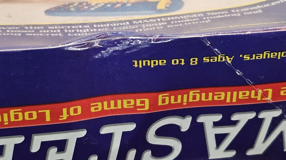 Jogo de tabuleiro vintage - Mastermind Pressman Games 2002 fechado lacrado Family Gamenight - Imagem 4 de 4