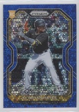 2021 Panini Prizm Tier II Blue Donut Circle 41/199 Ke'Bryan Hayes #113 0fa7