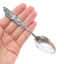 MECHANICS Sterling Silver Antique Art Deco Forest Park Pennsylvania Coffee Spoon