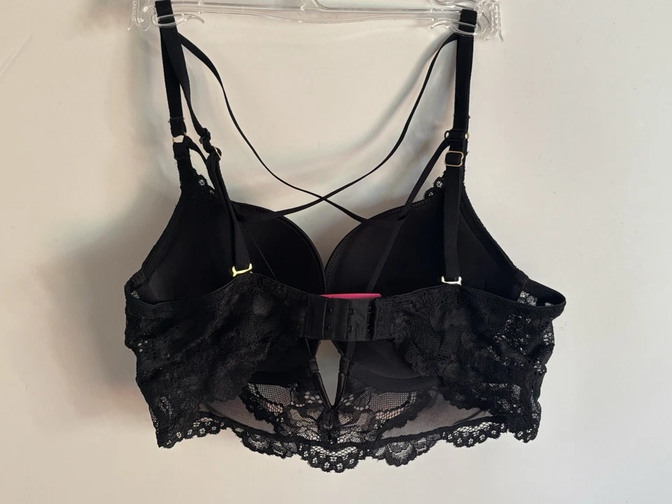 Sujetador Convertible BEYOND SEXY LA SENZA 34B Negro Push Up Tirantes Longline Foto 4 de 4