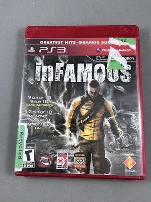 inFamous (Sony PlayStation 3, 2009) PS3 Greatest Hits Tested