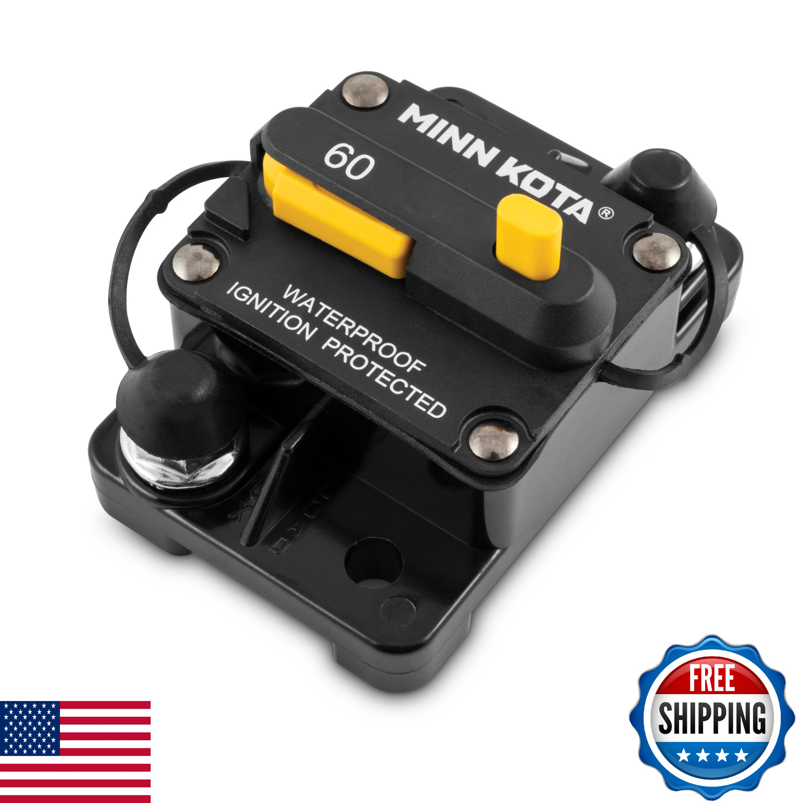 60-amp Circuit Breaker 12-48v