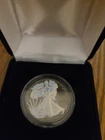 1 oz American Silver Eagle Black Ruthenium Plated .999 Fine Silver ASE