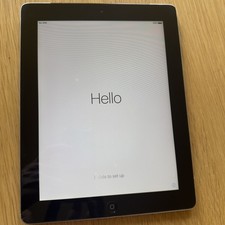 Apple iPad 2 Tablet A1396 64GB WiFi + Cellulare Nero 9,7"