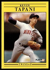1991 Fleer Kevin Tapani Minnesota Twins #625