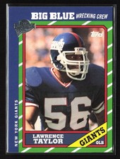 2005 Topps All-Time Fan Favorites - Lawrence Taylor #60