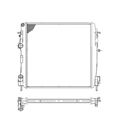 NRF 53407 Radiateur Refroidissement Moteur - Qualité OE