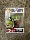 Funko Pop! Demon Slayer Gyutaro Demon Art #1754 Special Edition with Protector