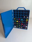 Vintage 1998 Hot Wheels 48 Car Case With 22 Hot Wheels, Matchbox, Corgi, Other