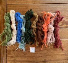 Appleton’s crewel embroidery wool 10 small hanks 90gms in total