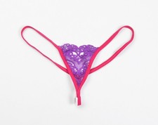 Raro perizoma sexy in micro pizzo Wicked Weasel taglia L