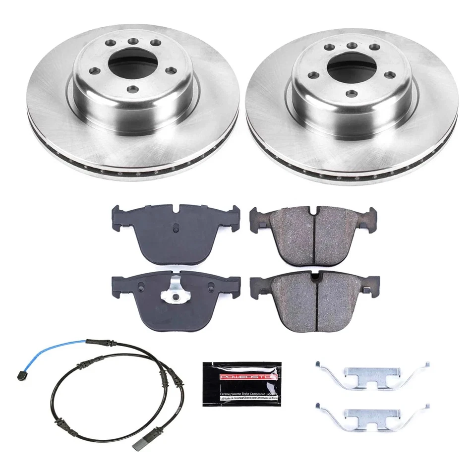 PowerStop KOE6035 Brake Kit For BMW 535i GT xDrive 2011-2017 Rear - Image 2 of 4
